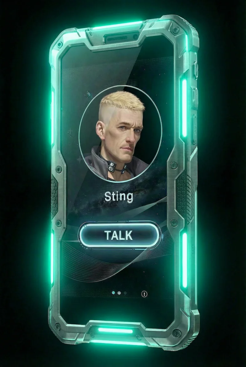 Grid Lock Heist talk to Sting screen